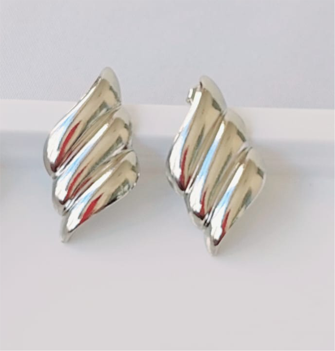 Brinco Ondulado Aço Inoxidável